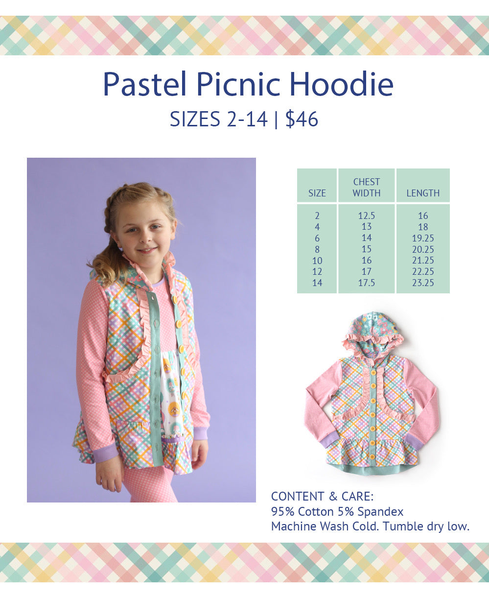 Pastel Picnic Hoodie