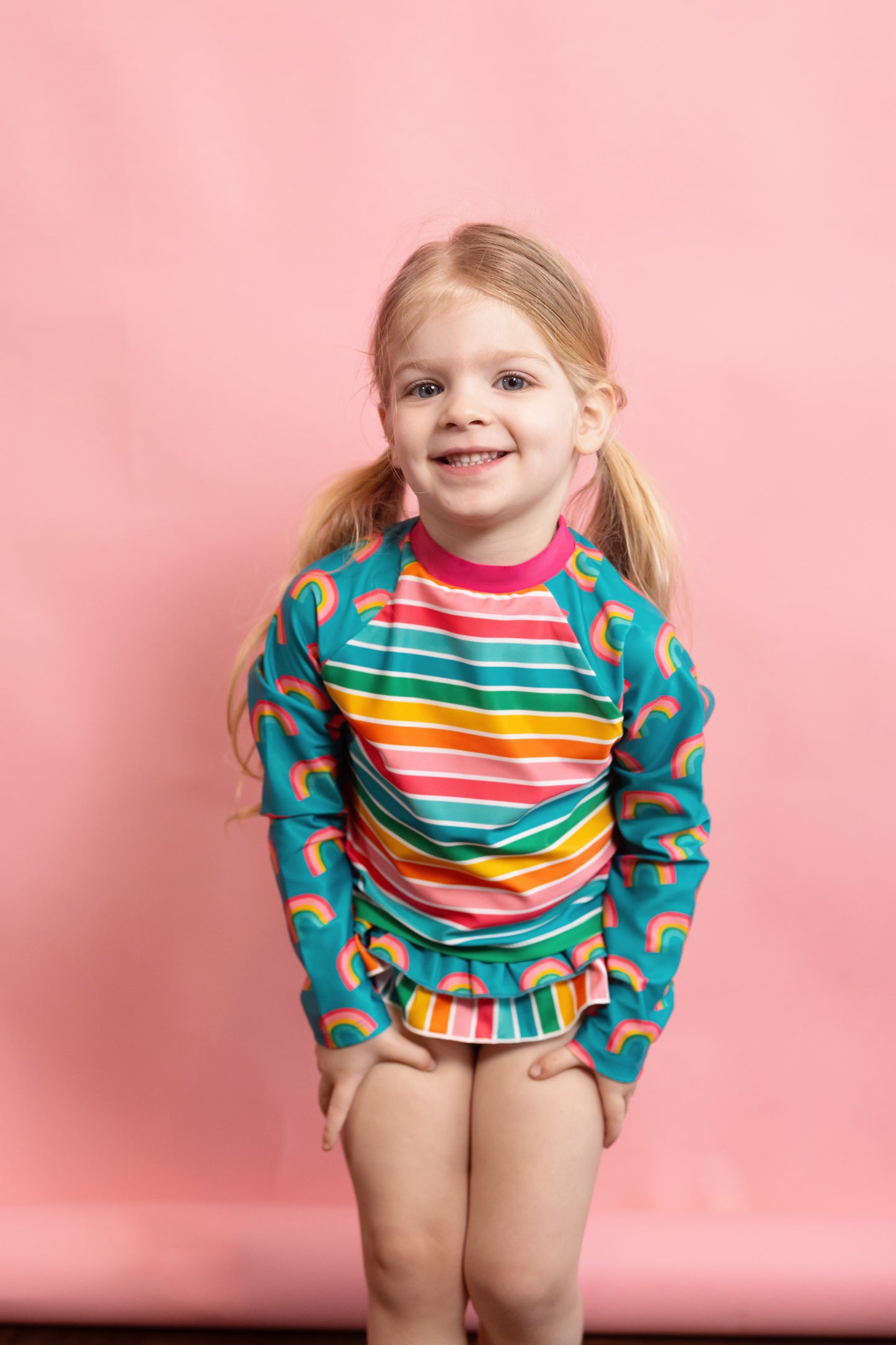 Chasing Rays Rashguard Set