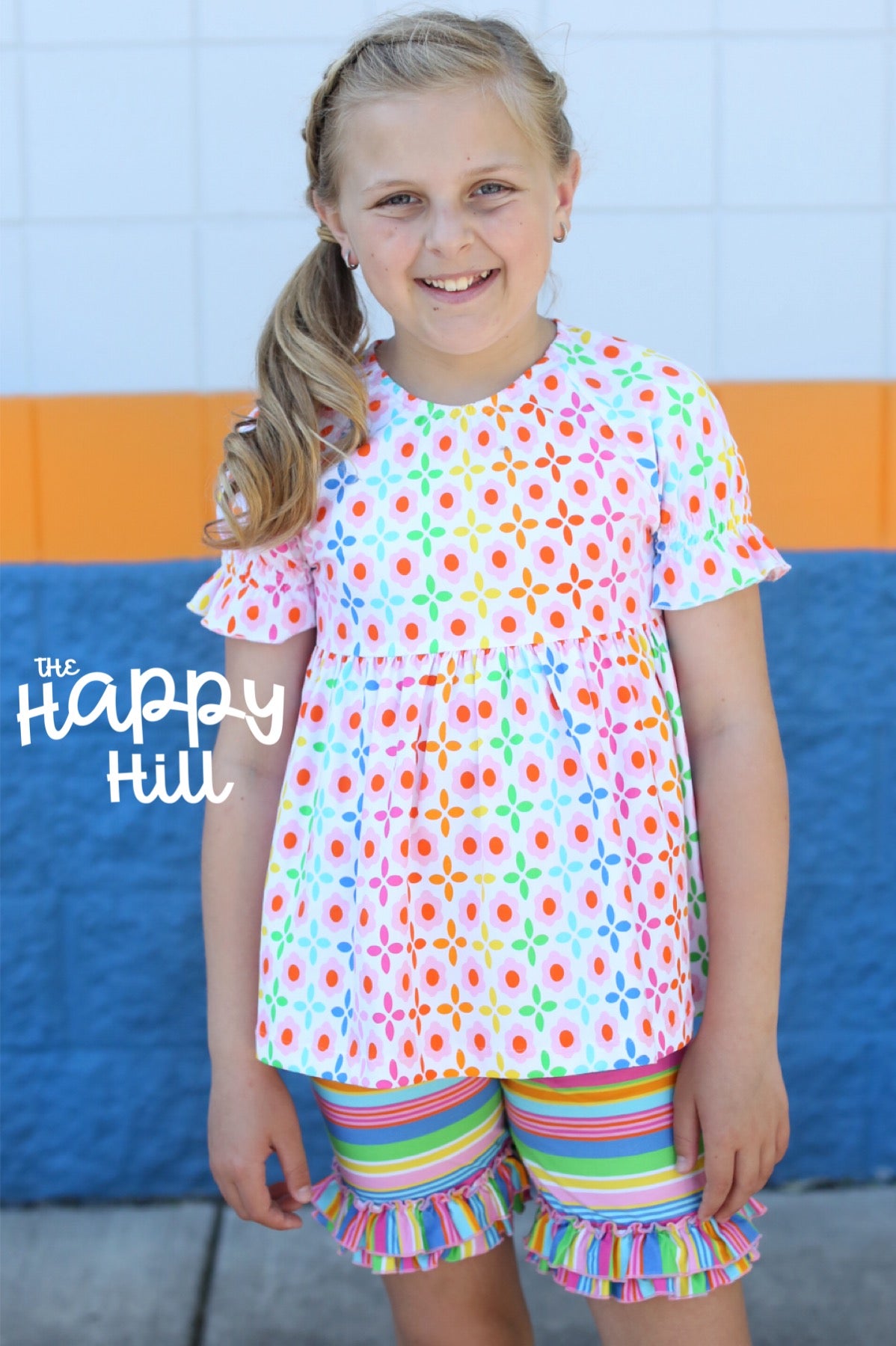 Playful Pinwheel Top