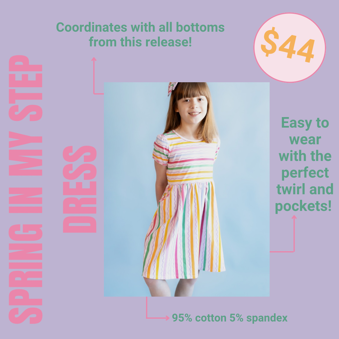 Spring In My Step Dress