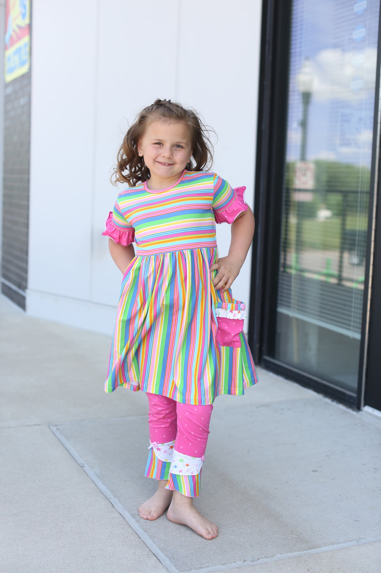 Pinky Promise Cropped Pants