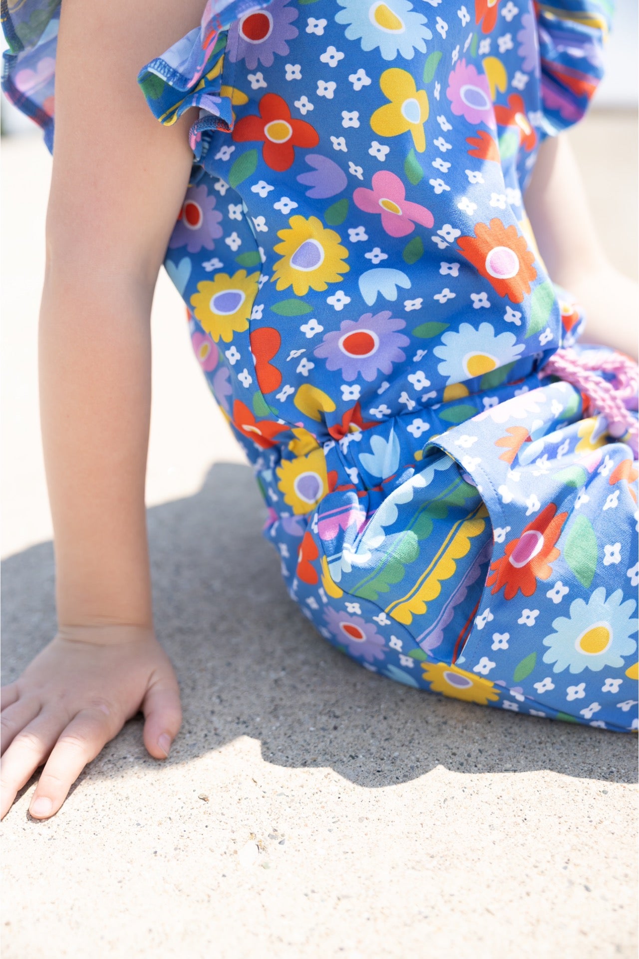 Backyard Bloom Romper