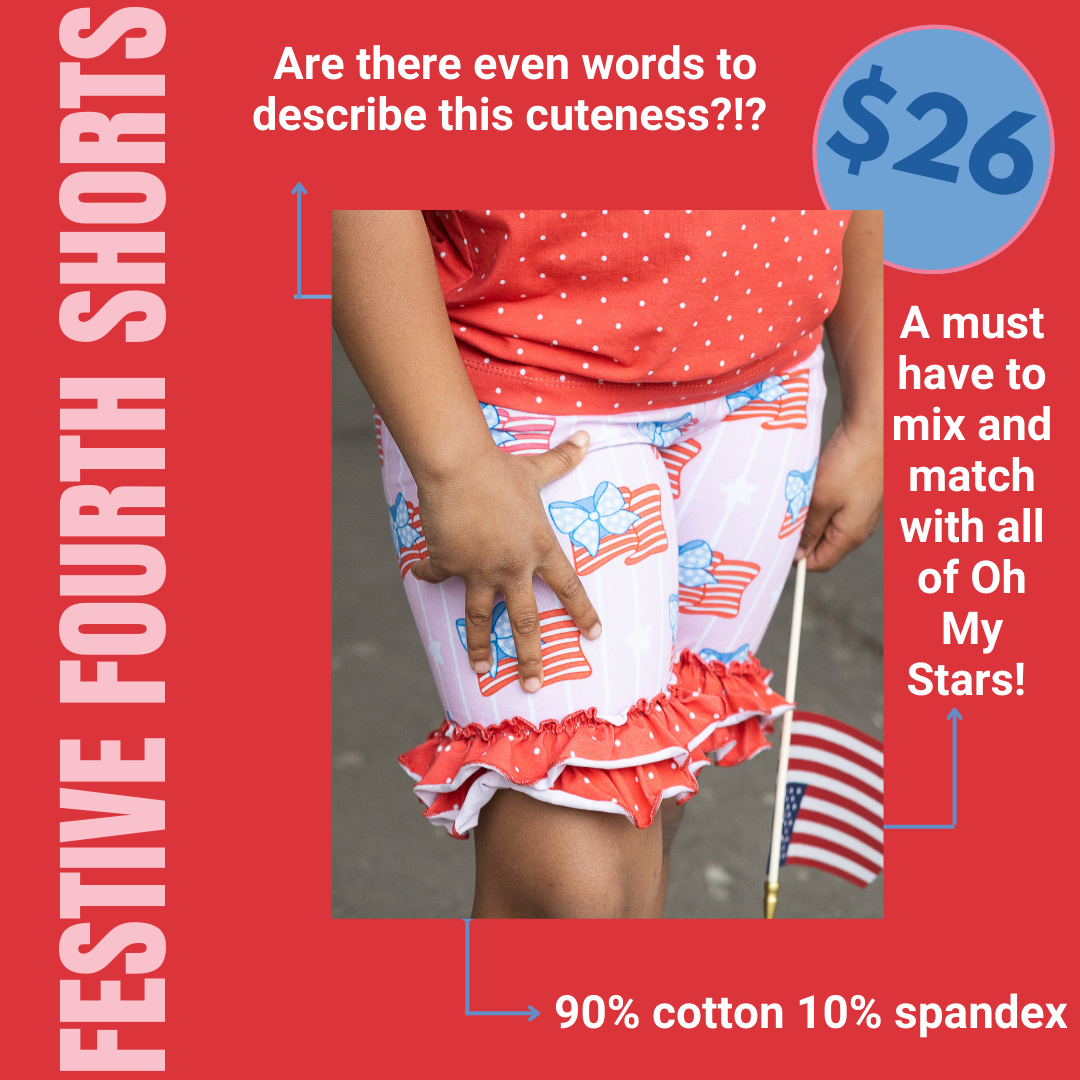 Festive Fourth Shorts