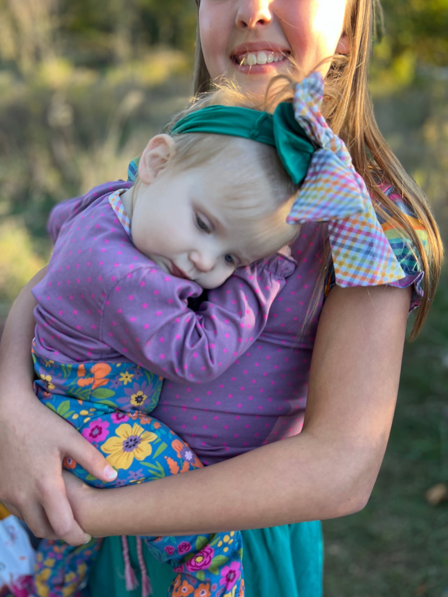 Golden Garden Baby Romper