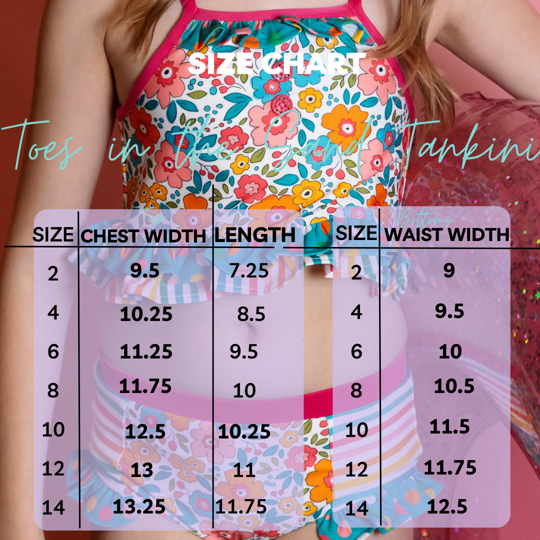 Toes in the Sand Tankini Set