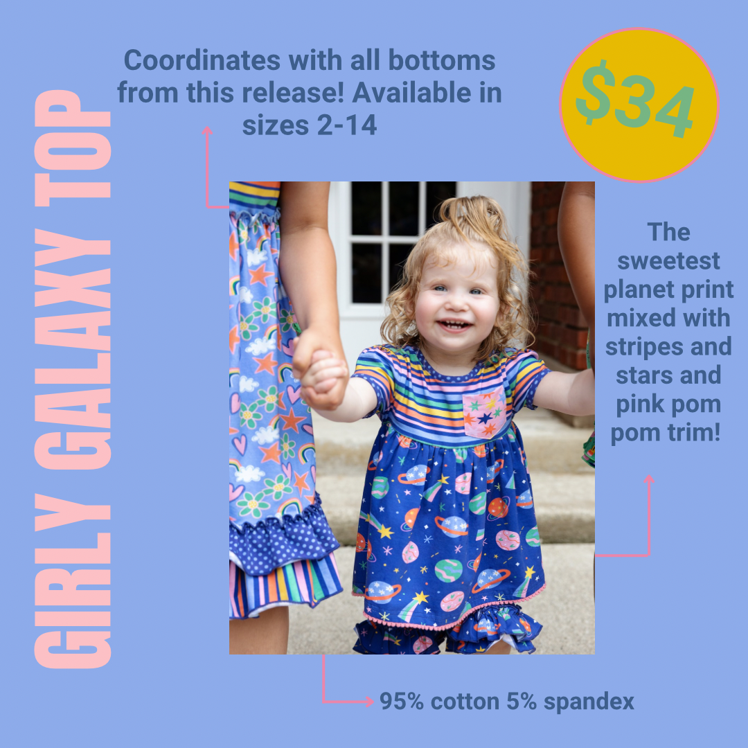 Girly Galaxy Top