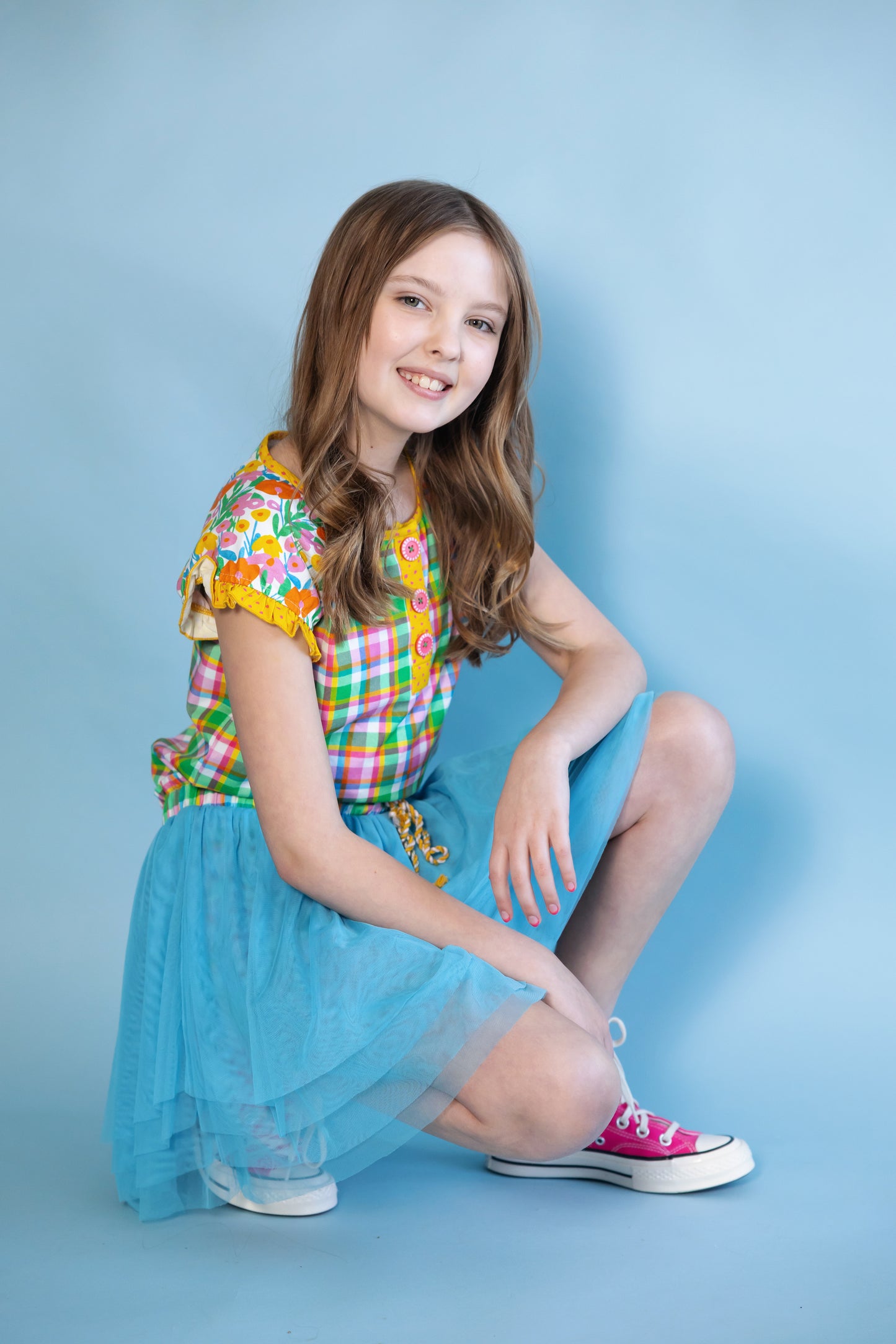 Charming and Checkered Skirt