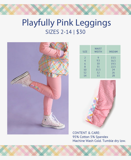 Playfully Pink Leggings