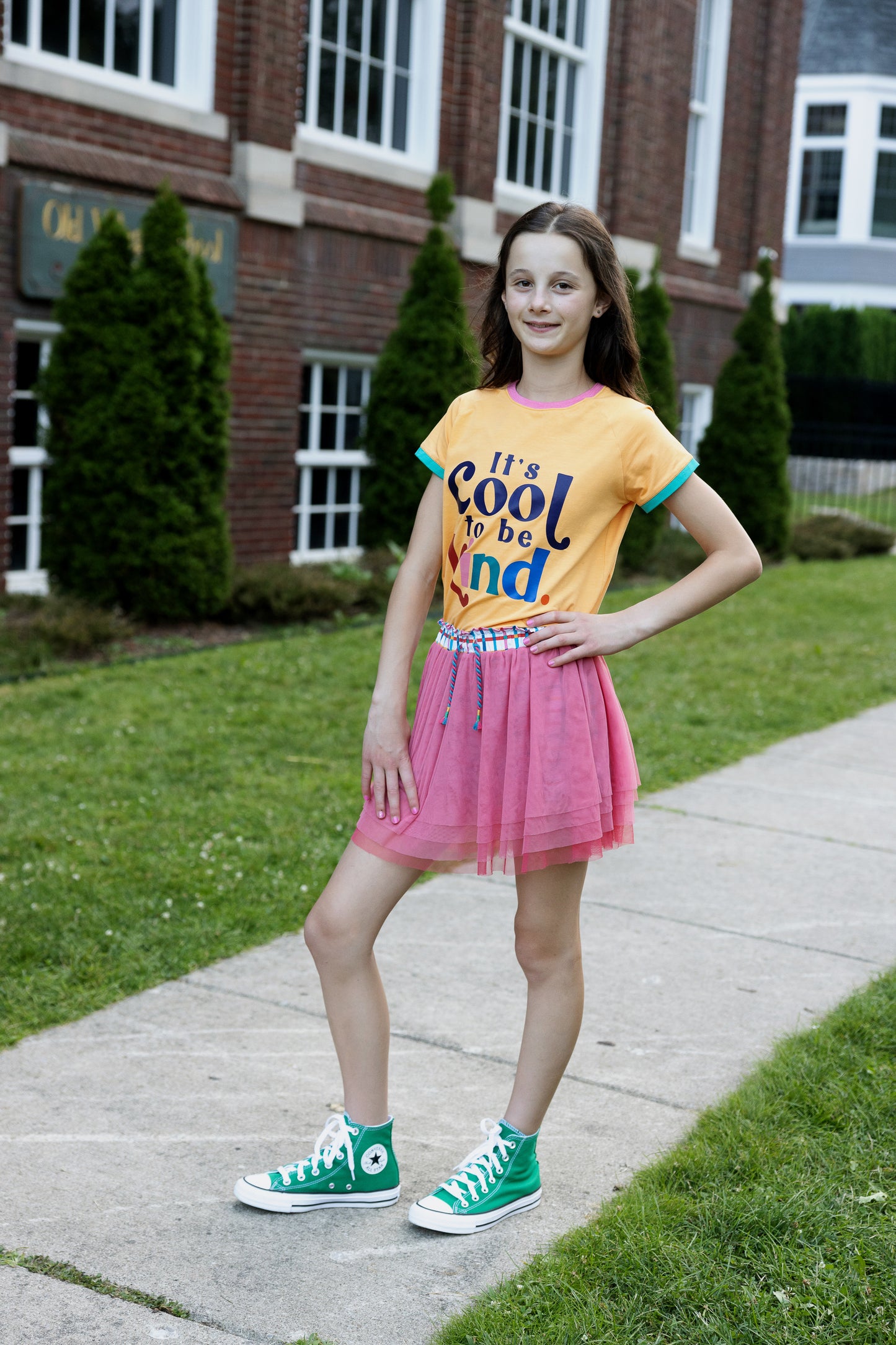 Top of the Class Twirl Skirt