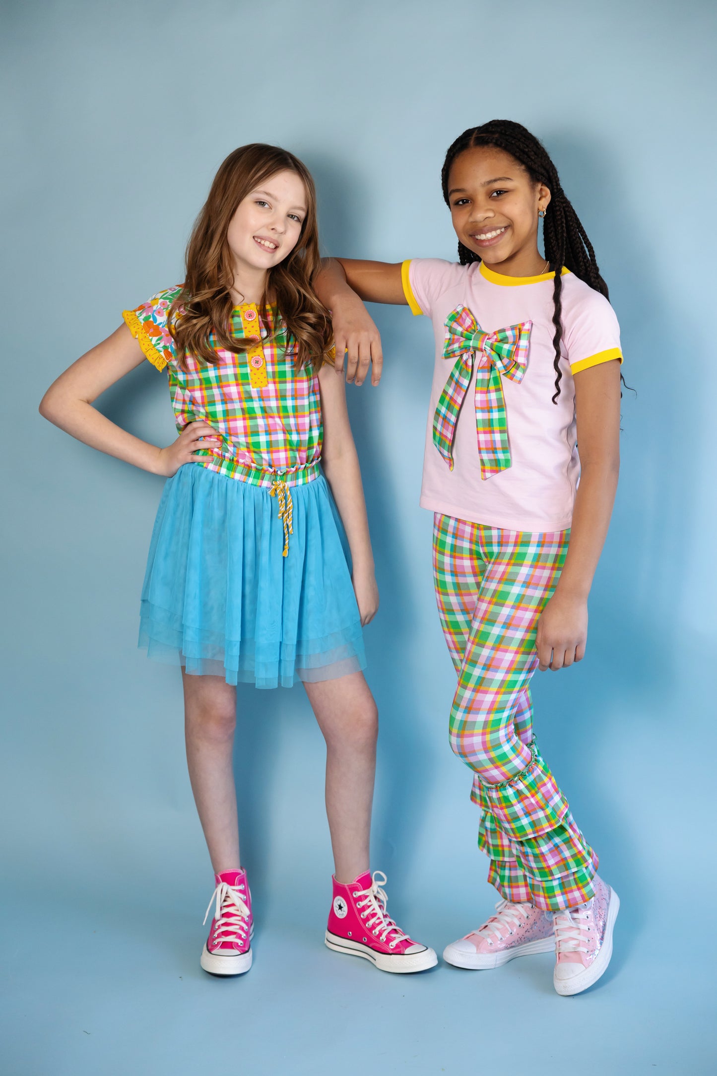 Charming and Checkered Skirt