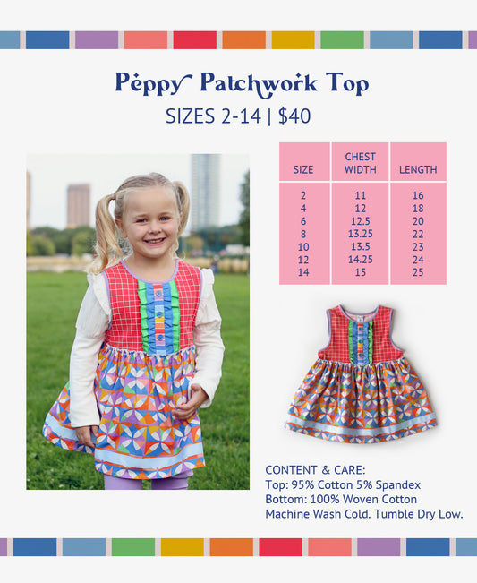 Peppy Patchwork Top