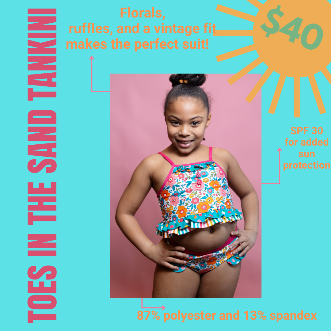 Toes in the Sand Tankini Set