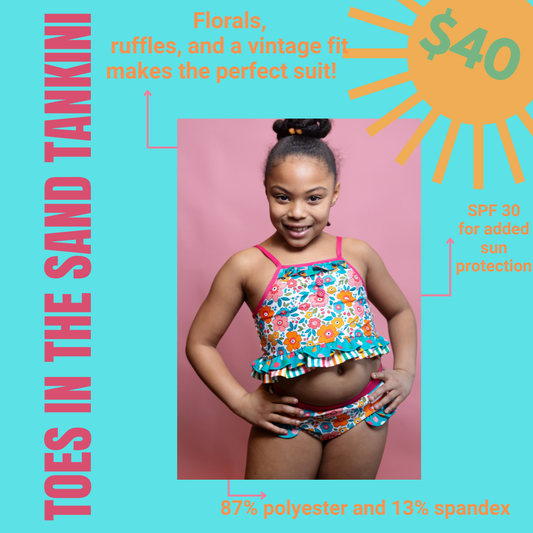 Toes in the Sand Tankini Set