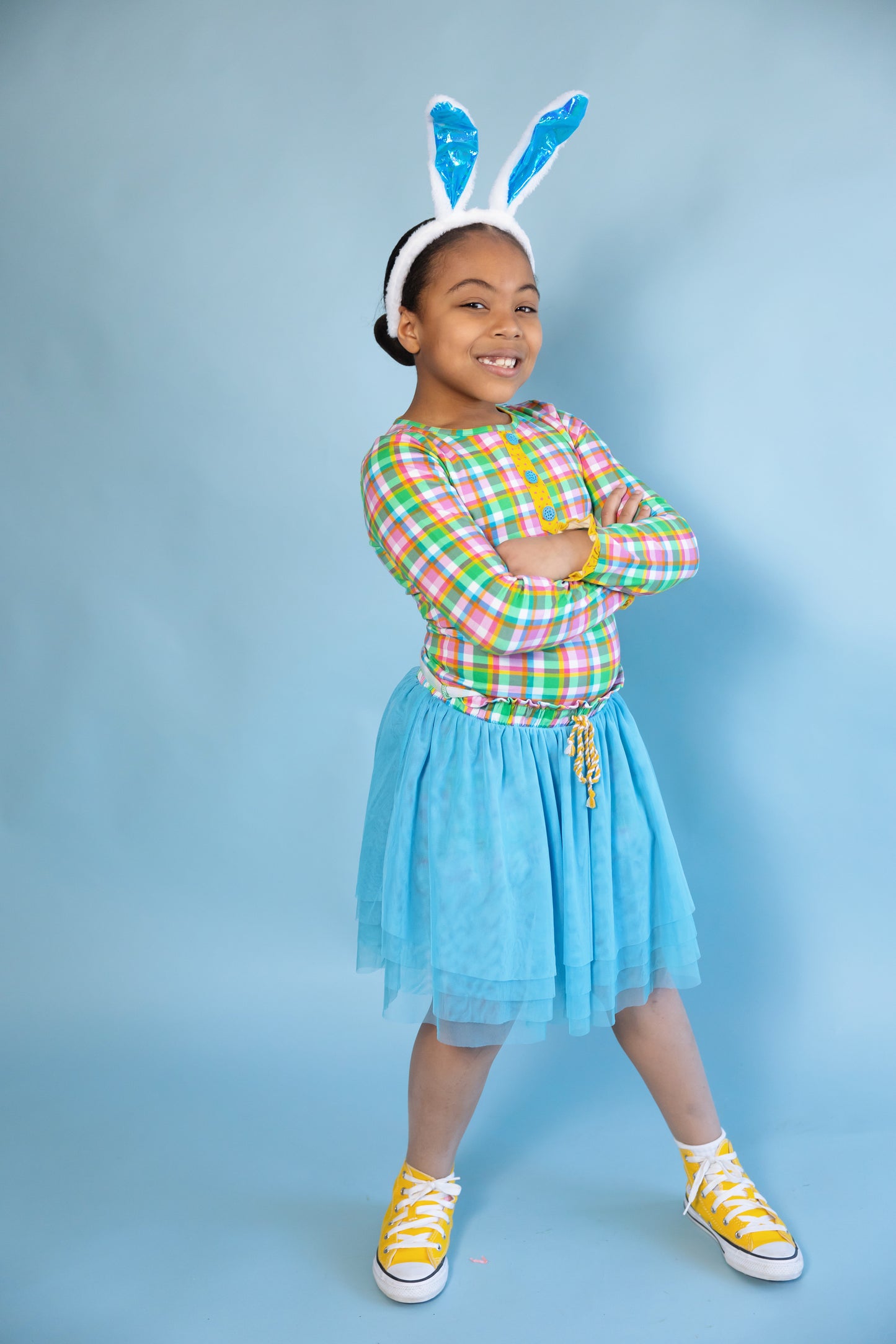 Charming and Checkered Skirt