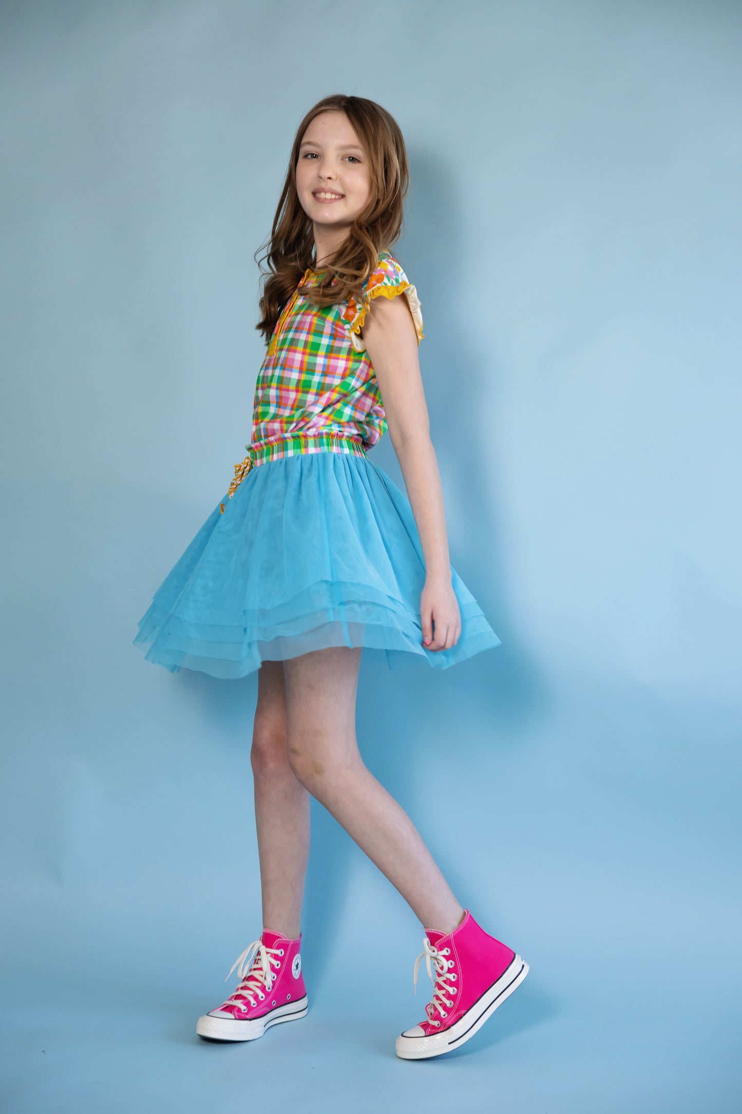 Charming and Checkered Skirt