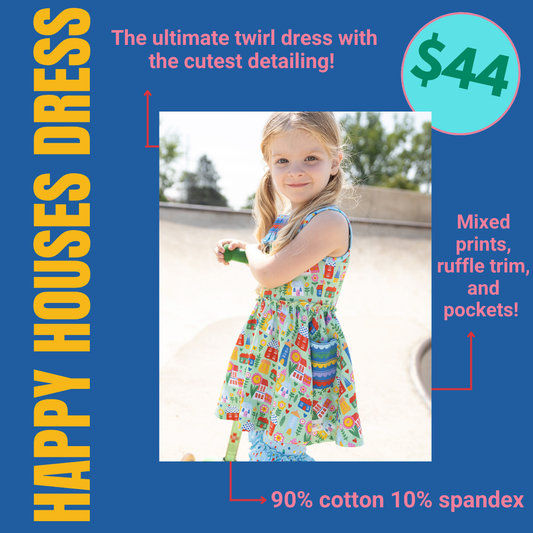 Happy Houses Dress