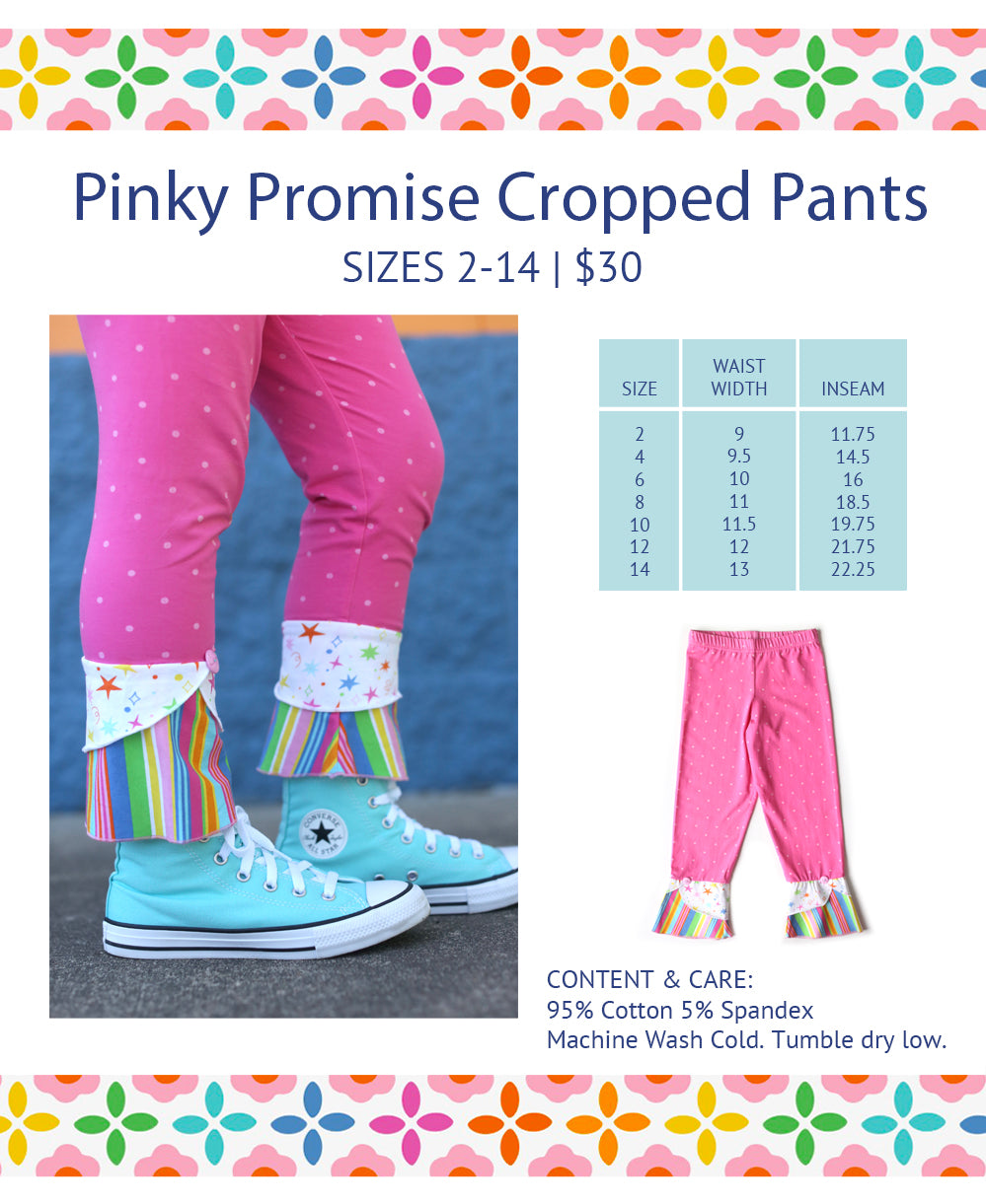 Pinky Promise Cropped Pants