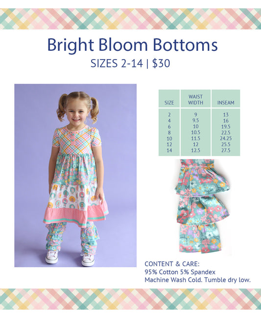 Bright Blooms Bottoms