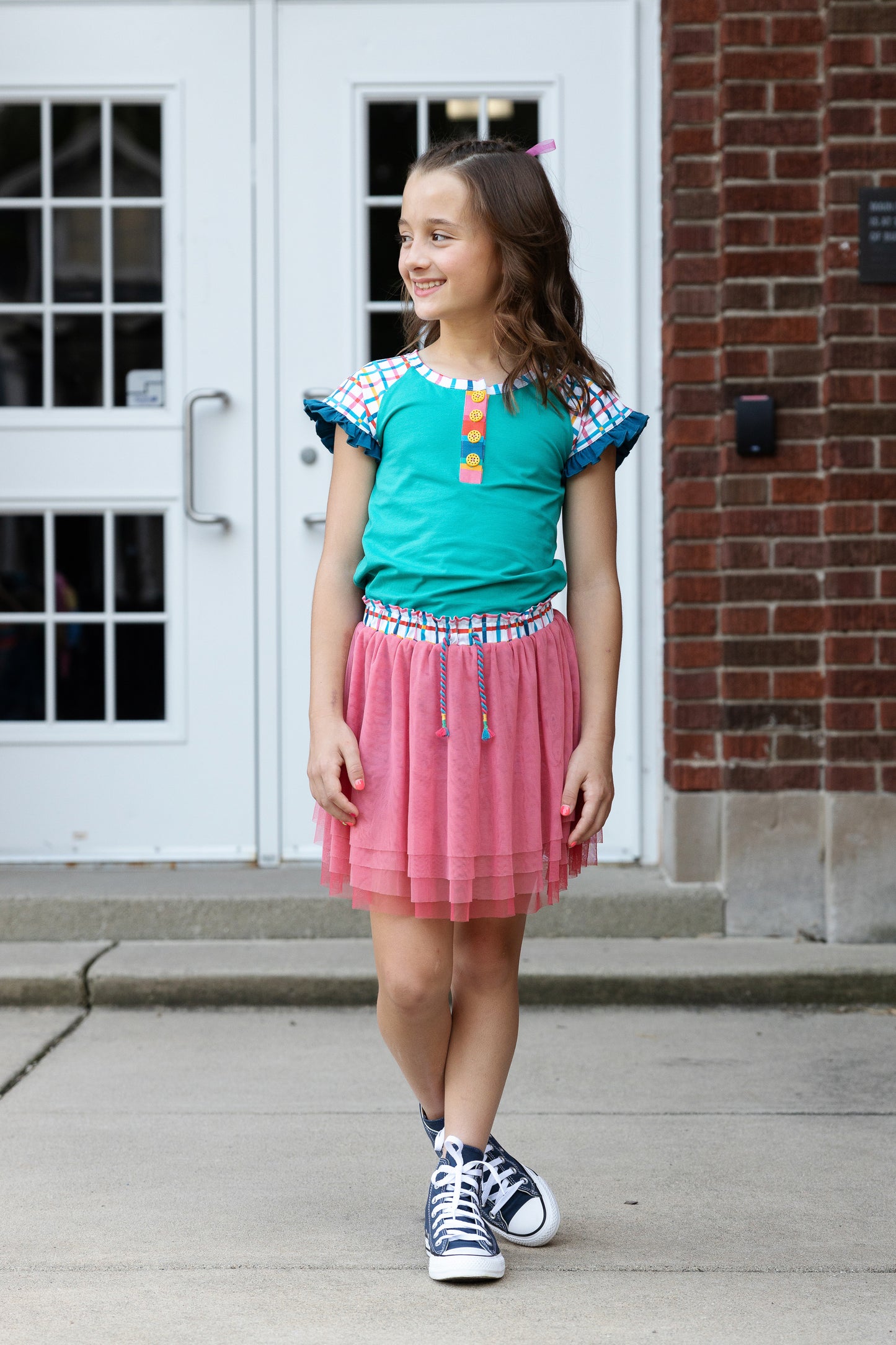 Top of the Class Twirl Skirt