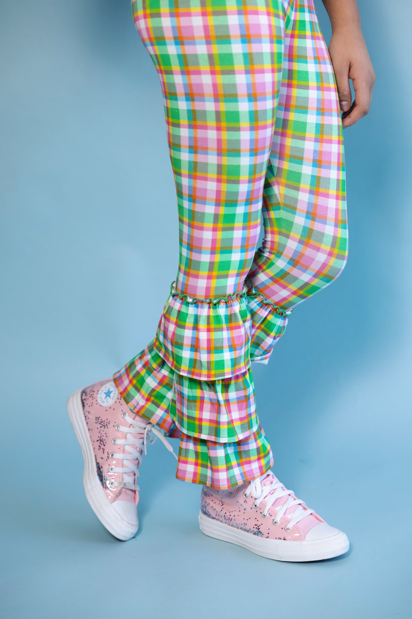 Playful Plaid Pants