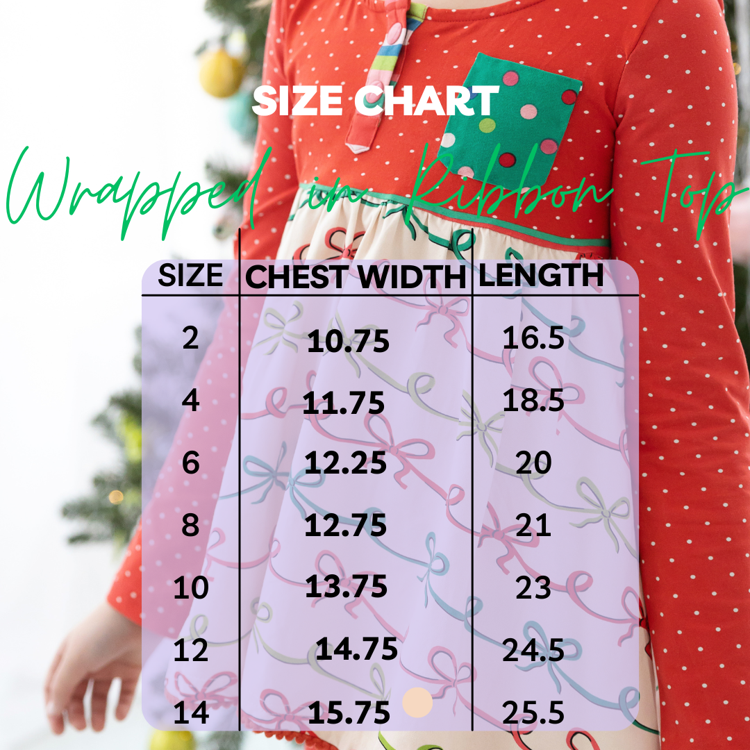 Wrapped in Ribbon Top