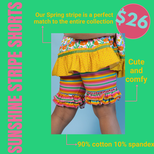 Sunshine Stripe Shorts