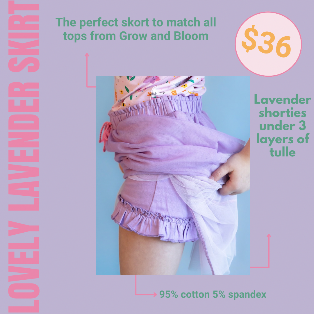 Lovely Lavender Skirt