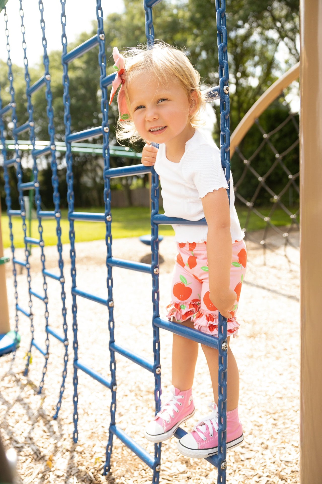 Adorable Apple Shorts