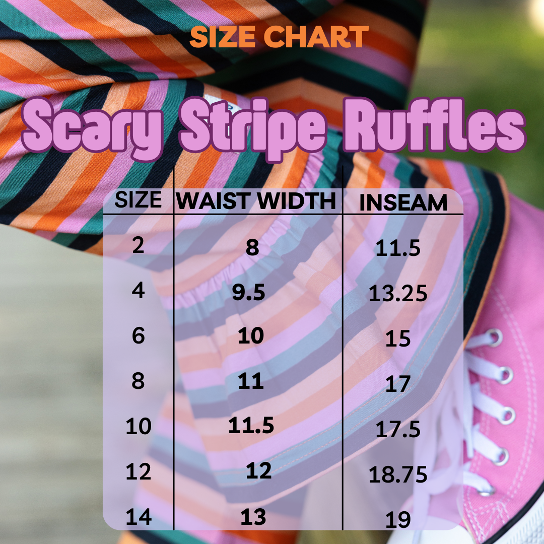 Scary Stripe Ruffles