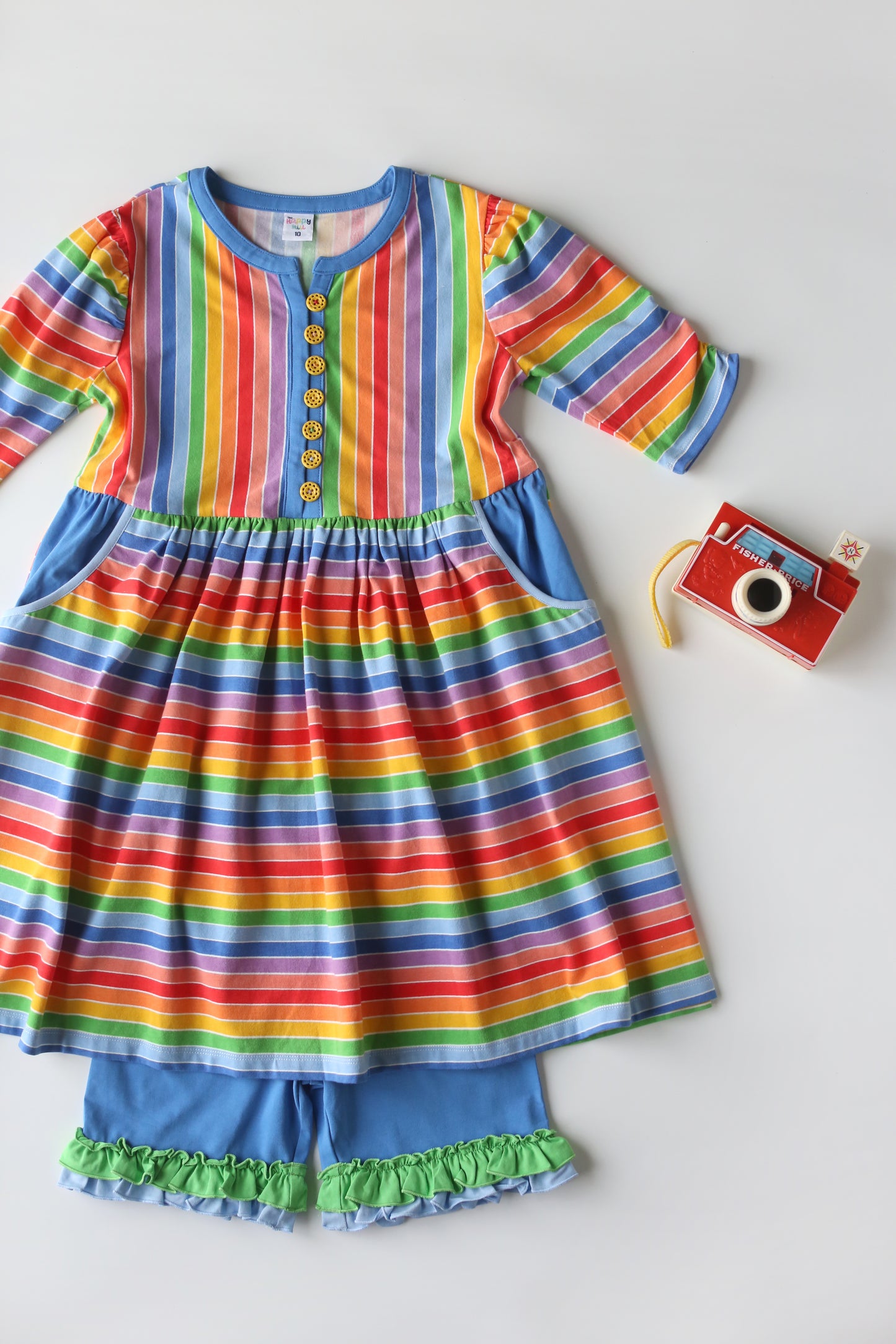 Creative Color Wheel Dress