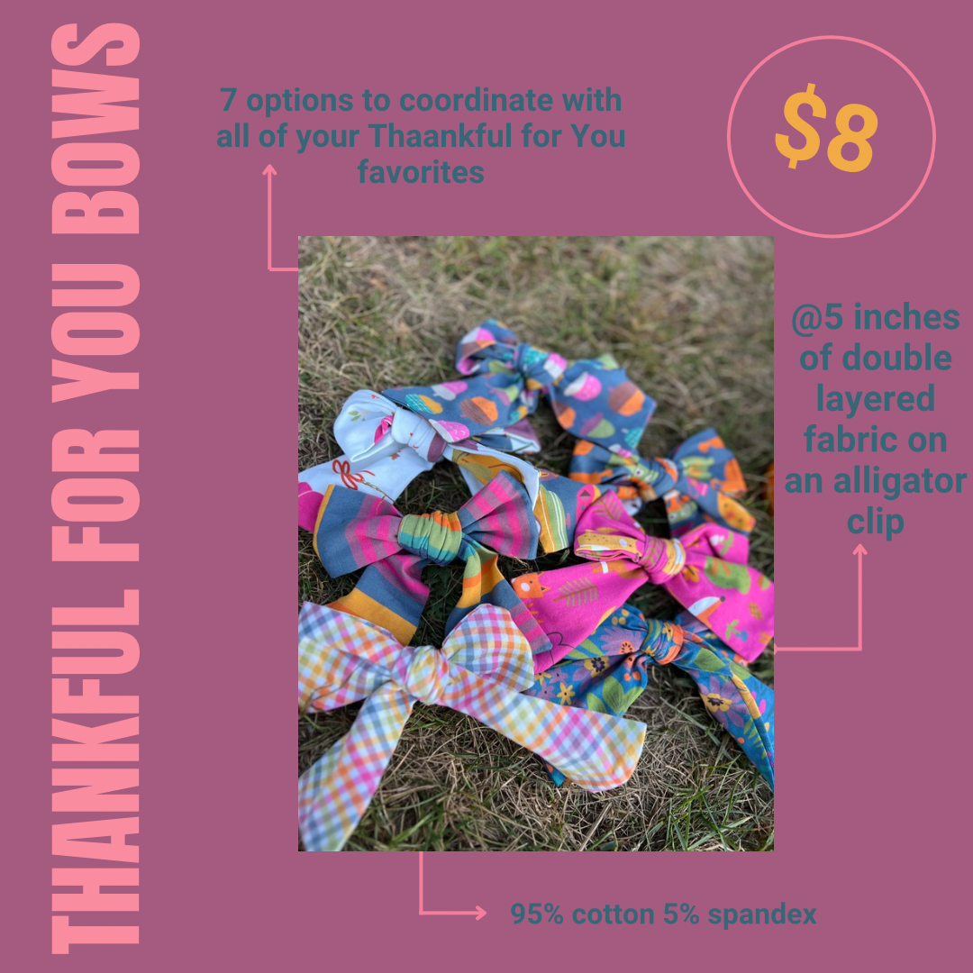 Thankful for You Bows