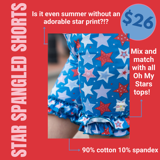 Star Spangled Shorts