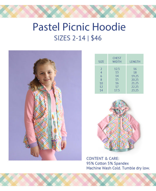 Pastel Picnic Hoodie