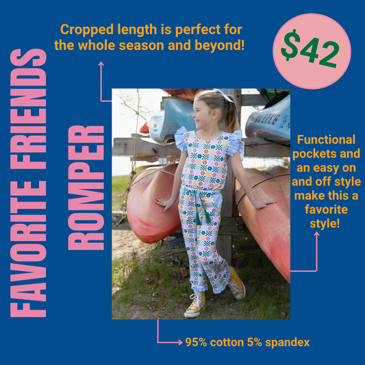 Favorite Friends Romper