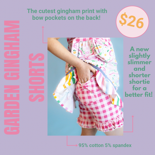 Garden Gingham Shorts