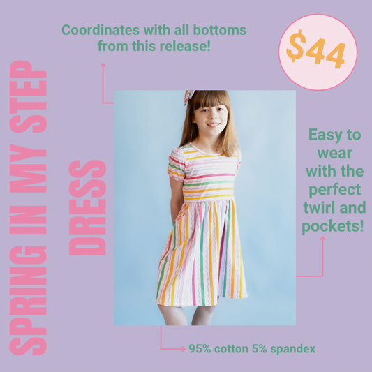 Spring In My Step Dress