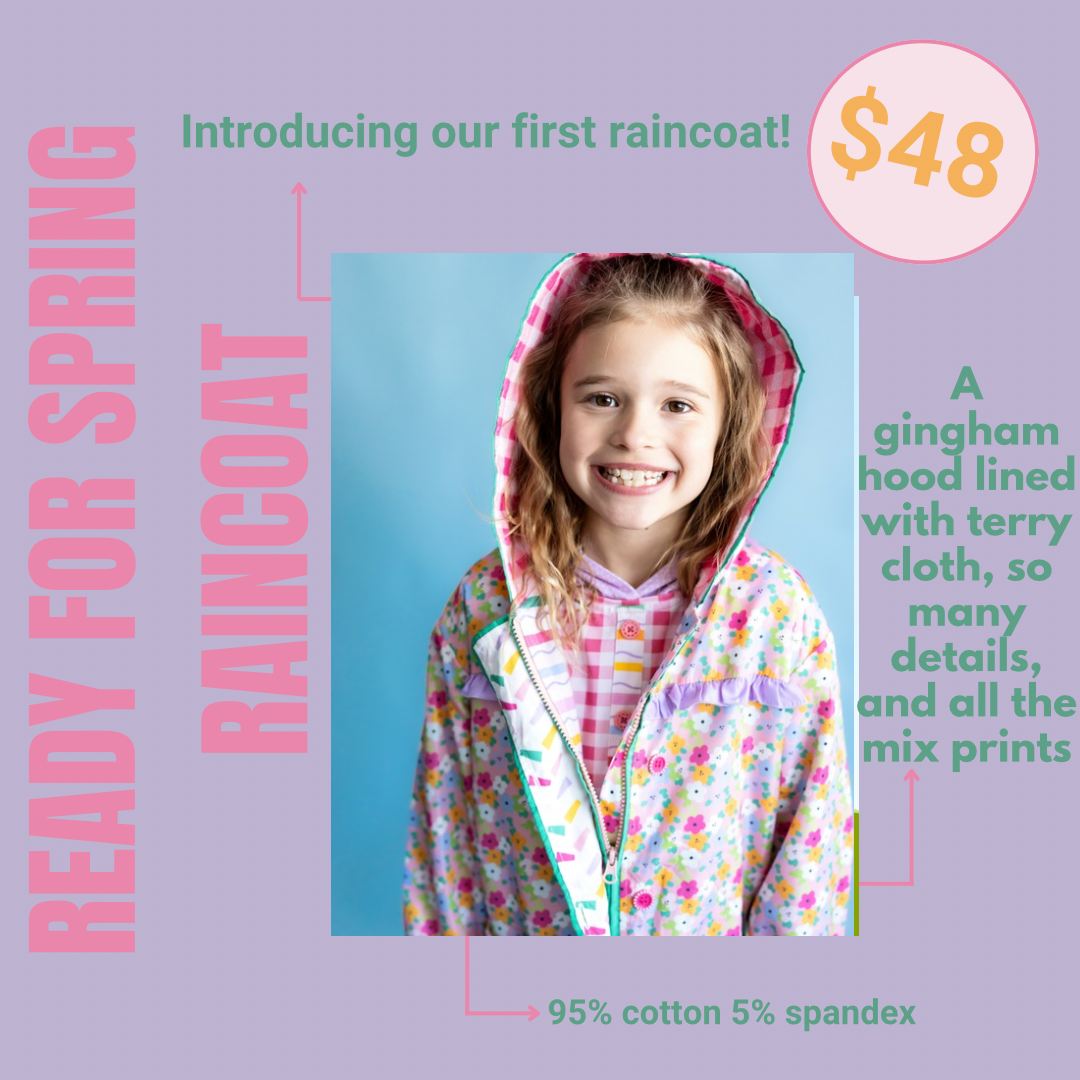 Ready for Spring Raincoat – The Happy Hill
