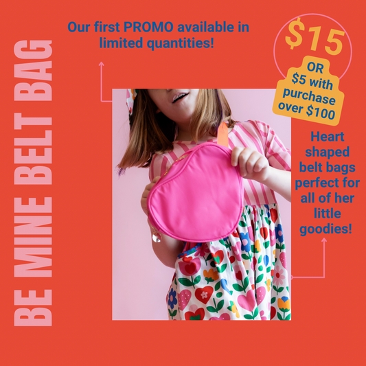 Be Mine Heart Belt Bag