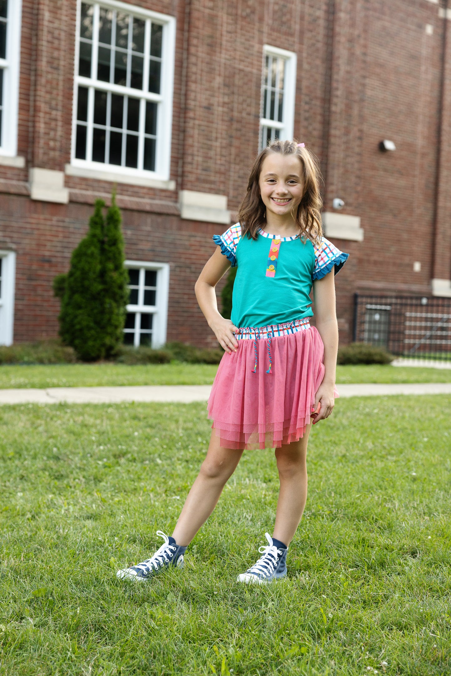 Top of the Class Twirl Skirt