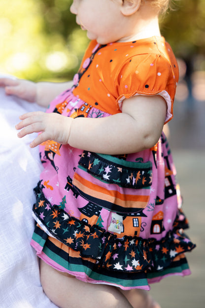 Happy Haunts Baby Dress Set
