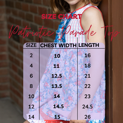 Patriotic Parade Top