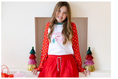 Merry & Bright Top