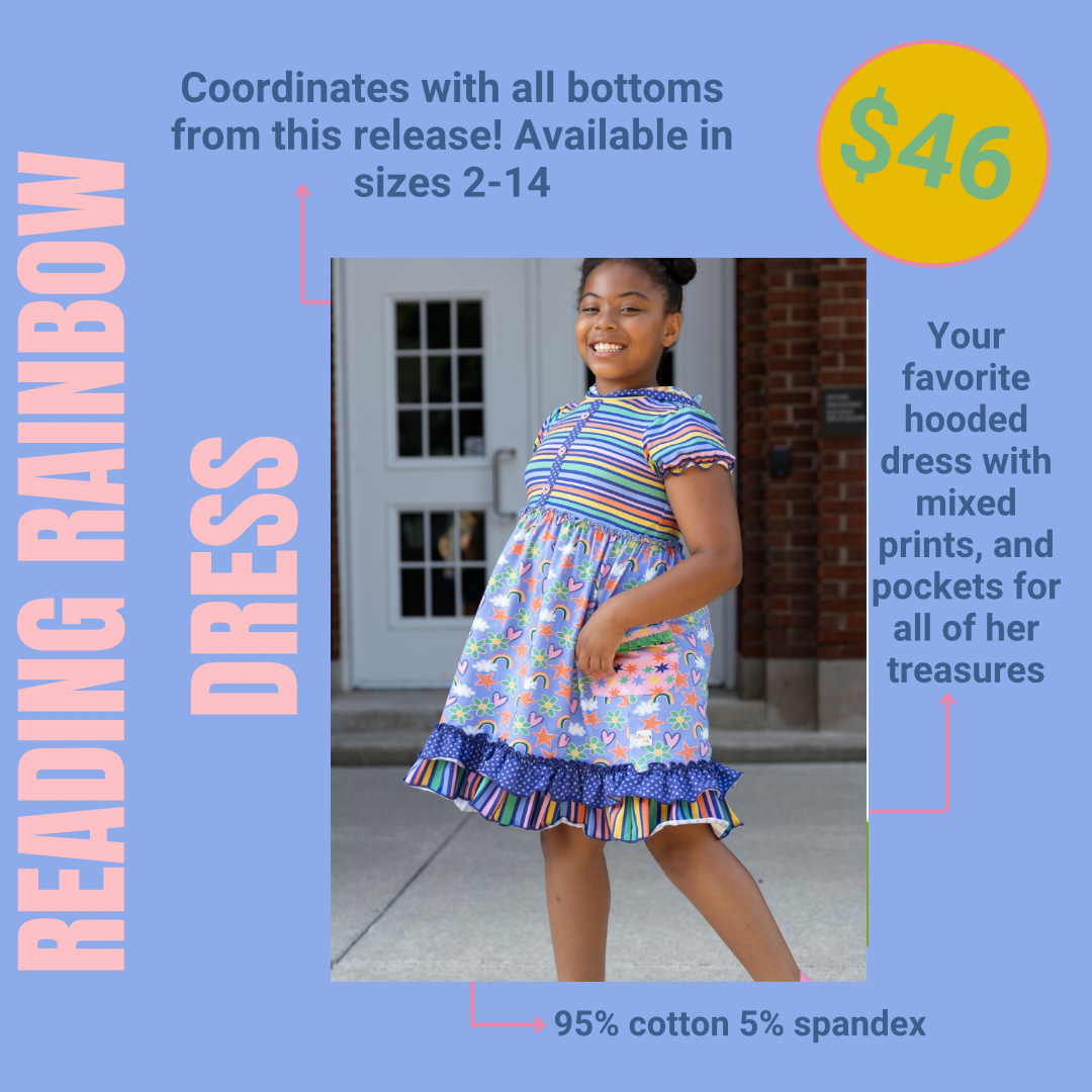 Reading Rainbow Dress