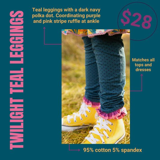 Twilight Teal Leggings