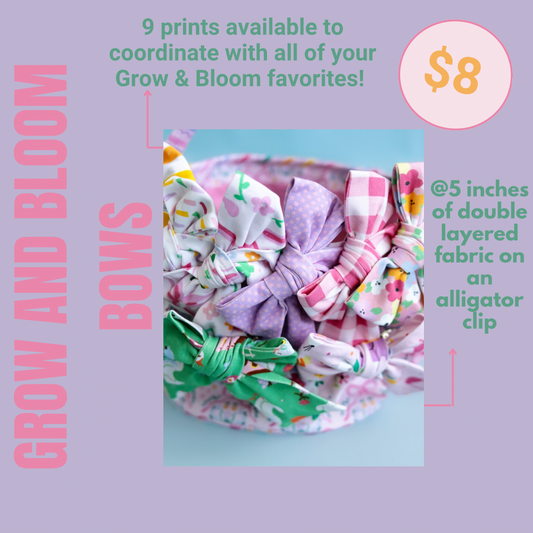 Grow and Bloom Bows