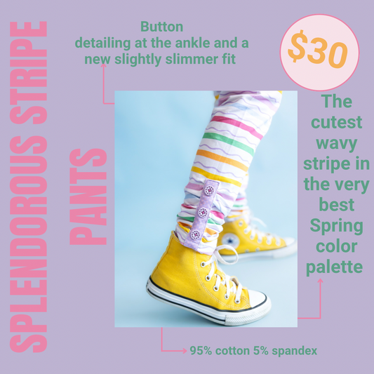 Splendorous Stripe Pants
