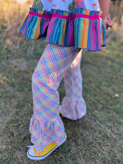 Gleeful Gingham Ruffles