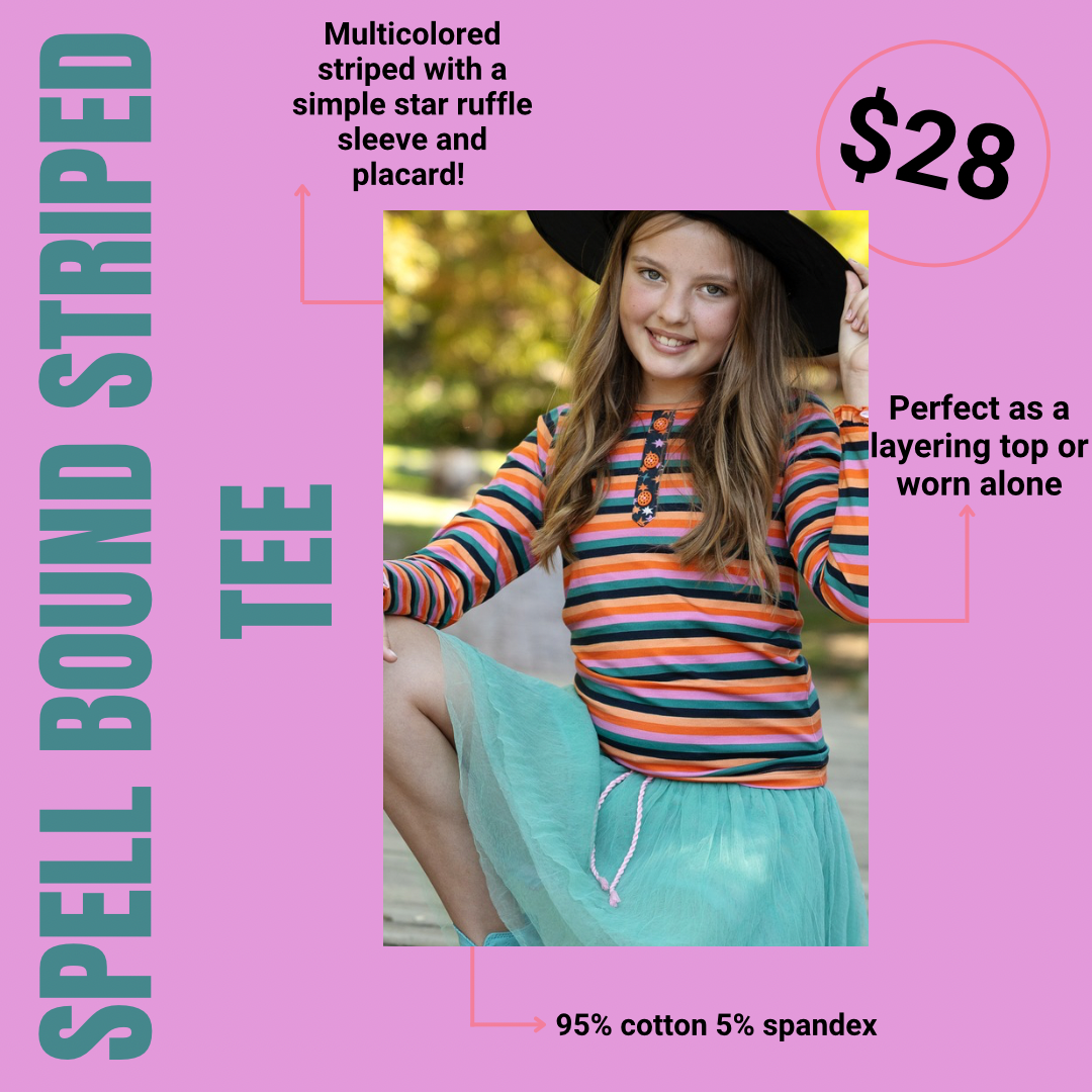 Spell Bound Striped Tee