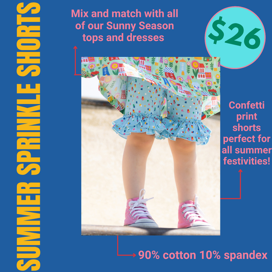 Summer Sprinkle Shorts