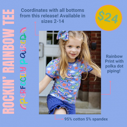 Rockin’ Rainbow Tee